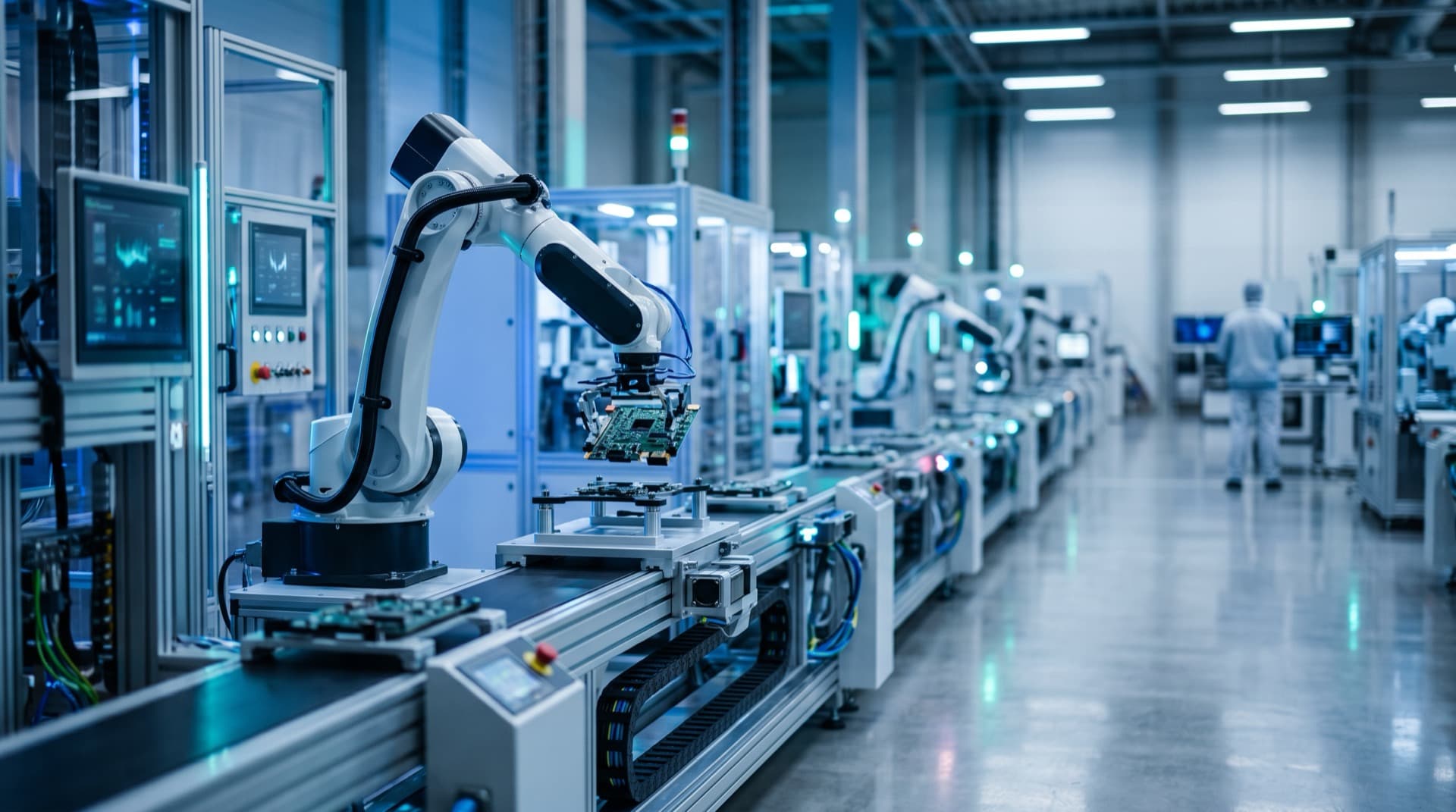 Industrial manufacturing and production integration - Industry 4.0 technology